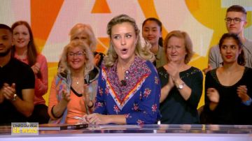 Camisa con estampado floral de Isabelle Moreau en L'Info du vrai