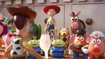 Réplica de felpa de Bullseye en Toy Story 4