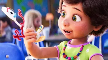 El disfraz de Forky en Toy Story 4