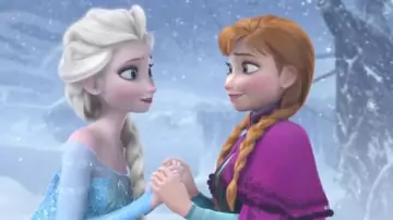 Disfraz del vestido de Elsa en Frozen 2
