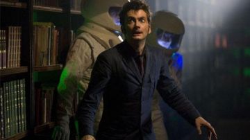 La réplica del traje azul de El Doctor (David Tennant) en Doctor Who