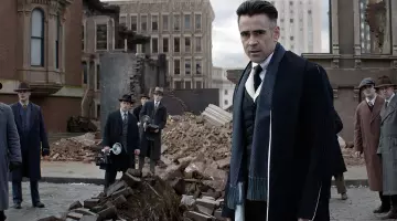 L'écharpe de Percival Graves (Colin Farrell) dans le film Les Animaux Fantastiques