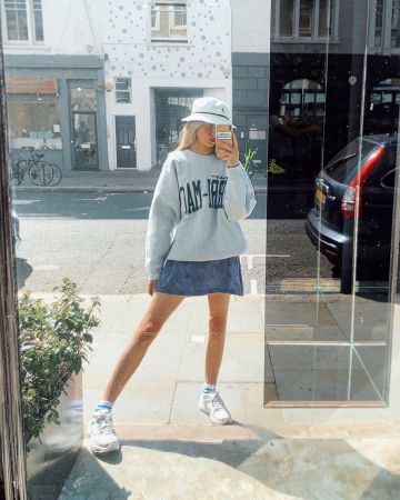 Juego Pullandbear de 3 calcetines deportivos medianos de Olivia Frost en la cuenta de Instagram @oliviabynature