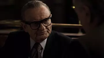 Black Eyeglasses worn by Russell Bufalino (Joe Pesci) as seen in The Irishman