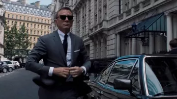 Barton Perreira sunglasses worn by James Bond (Daniel Craig) as seen in No Time To Die