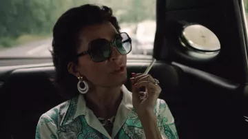 Oversize Sunglasses worn by Carrie Bufalino (Kathrine Narducci) as seen in The Irishman
