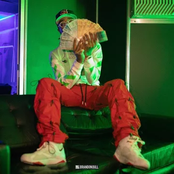 99%de Rouges Gobchang Pantalon de Quavo sur l'Instagram account @quavohuncho