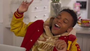 Nike SB camo hoodie worn by Jamal Williams (Amarr M. Wooten) as seen in Holiday Rush