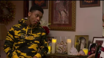 Ronin Division camo hoodie worn by Jamal Williams (Amarr M. Wooten) as seen in Holiday Rush