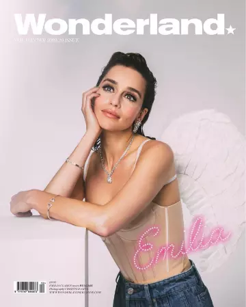 Le corset porté par Emilia Clarke en couverture de Wonderland (Winter 2019/20)