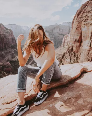 Vans Old Skool de Jena Toomey sur l'Instagram account @jenatoomey