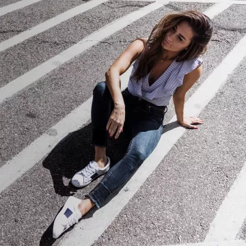 Skinny Jeans de Jena Toomey sur l'Instagram account @jenatoomey