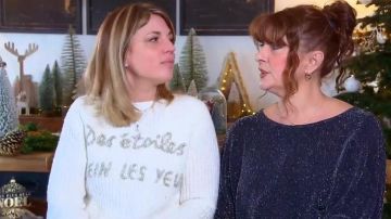 The pull of the stars for the eyes, worn by Aurelia in My most beautiful Christmas in the issuance of the 3/12/2019