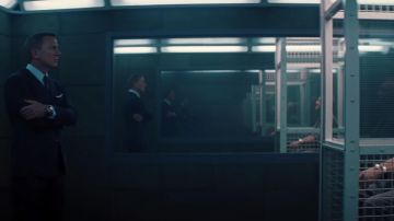 Omega Seamaster watch worn by James Bond (Daniel Craig) as seen in No Time To Die