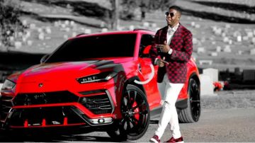 Gucci Laine Rouge Mocassins Chaussures portés par Blac Youngsta dans sa Longue vie à la Musique de la Vidéo