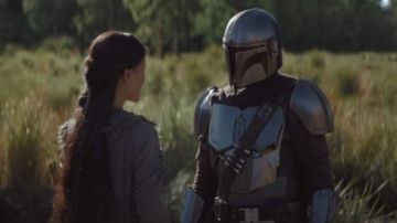 Le casque porté par The Mandalorian (Pedro Pascal) dans The Mandalorian (S01E05)