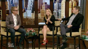 Ba&Sh Melinda Dress worn by Kelly Ripa on LIVE with Kelly and Ryan December 4, 2019