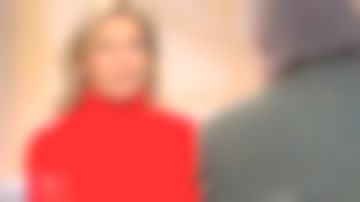 The sweater turtleneck 4 wires, 100% baby cashmere red de Claire Chazal in Passage of the arts