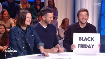 La chemise en jean de Valentine Oberti dans Quotidien