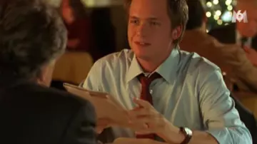 Shirt sky blue Seth (Patrick J. Adams) in The Christmas Lover