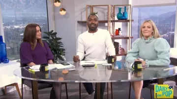 Zara Manches Bouffantes Robe portée par Melanie Bromley sur E! News Le 5 Décembre 2019