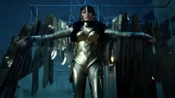 L'armure dorée de Diana Prince / Wonder Woman (Gal Gadot) dans Wonder Woman 1984