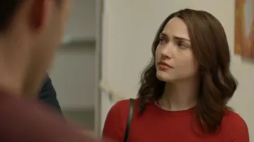 Peggy Li Pequeños pendientes de espiga azteca usados por Cara Bloom (Violett Beane) en God Friended Me Temporada 2 Episodio 10
