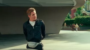 Members Only Men's Original Iconic Racer Jacket worn by Steve Trevor (Chris Pine) in Wonder Woman 1984