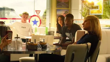 Black Lightweight Turtleneck Sweater worn by Two (Mélanie Laurent) in 6 Underground