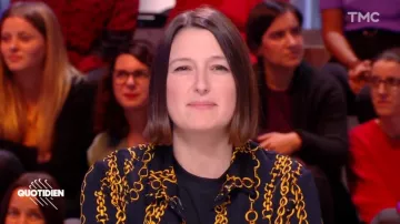 La chemise imprimé chaines de Valentine Oberti dans Quotidien