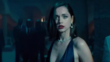 Chopard Earrings worn by Paloma (Ana de Armas) as seen in No Time To Die