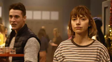 Striped Shirt worn by Riley (Imogen Poots) in Black Christmas