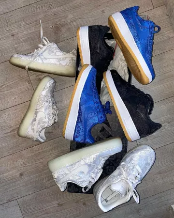 Air force one clot de Edison Chen en la cuenta de Instagram de @kicksssssss