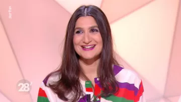 The printed shirt from Anne Rosencher in 28 minutes