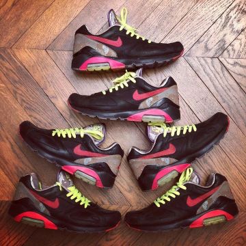 Nike Air Max 180 Opium usada por Jusb13 en la cuenta de Instagram de @jusb13 