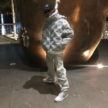 Air Jordan 1 retro high x Dior en la cuenta de Instagram de @travisscott
