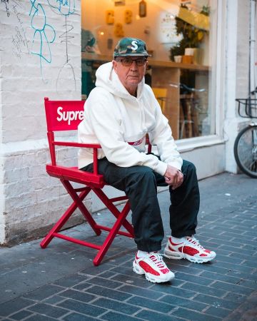 Nike supreme de Gramps en la cuenta de Instagram de @jaadiee
