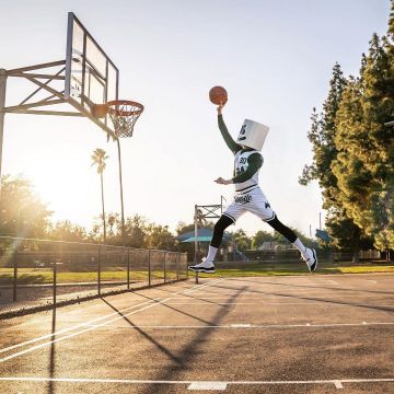 Jordan 11 Retro Concord of Marshmello on the account Instagram of @marshmellomusic