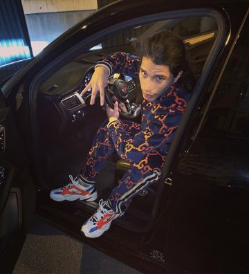 M2K Tekno de Moha La Squale sur le compte Instagram de @mohalasquale