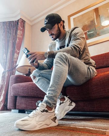 Puma RS-X Trophies Steel Grey de Benjamin Samat sur le compte Instagram de @benji_samat