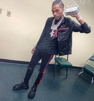 Basket Prada Cloudbust Thunder usado por Lil Baby en la cuenta de Instagram de @lilbaby_1