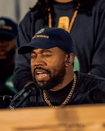 de Drake sur le compte Instagram de @kanyewestt_official