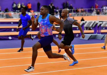 por Christian Coleman en la cuenta de Instagram de @_coleman2