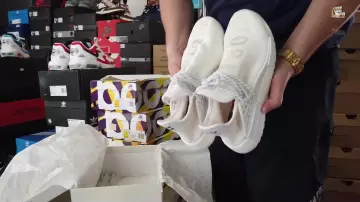 Adidas Human Race NMD Pharrell Blank Canvas of tpnton gibs in I pulled OUT MY ENTIRE COLLECTION OF SNEAKERS ????