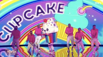 La paire de baskets portée par Cupcake dans Mask Singer