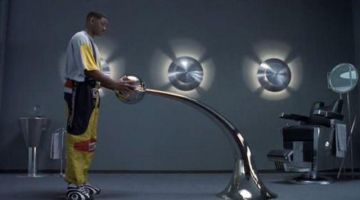 Reebok shaqnosis worn by Agent J Will Smith in the movie Men in Black III 