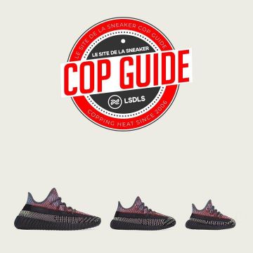 Adidas Yeezy Boost 350 V2 Yecheil (Kids) en la cuenta de Instagram de @lesitedelasneaker