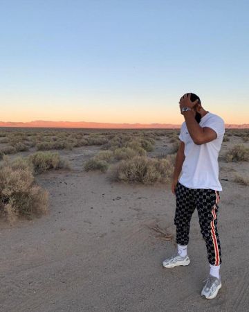 Yeezy 700 Static de La Fouine en la cuenta de Instagram de @lafouine78