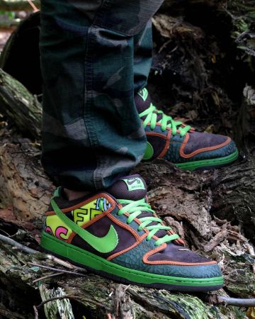 Nike Dunk SB De La Soul en la cuenta de Instagram de @sebsneakers