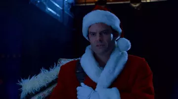 Santa Clause Costume worn by Nick Kringle (Bill Hader) in Noelle